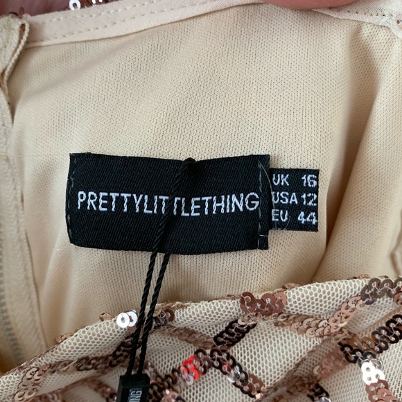 Brand new Pretty Little Thing Sequence Dress - Picture 4 of 5